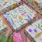 6-Pack Wildflower Wrapping Paper – Retro Floral Gift Wrap for Birthday, Wedding & Baby Shower, 19.6"x27.8"
